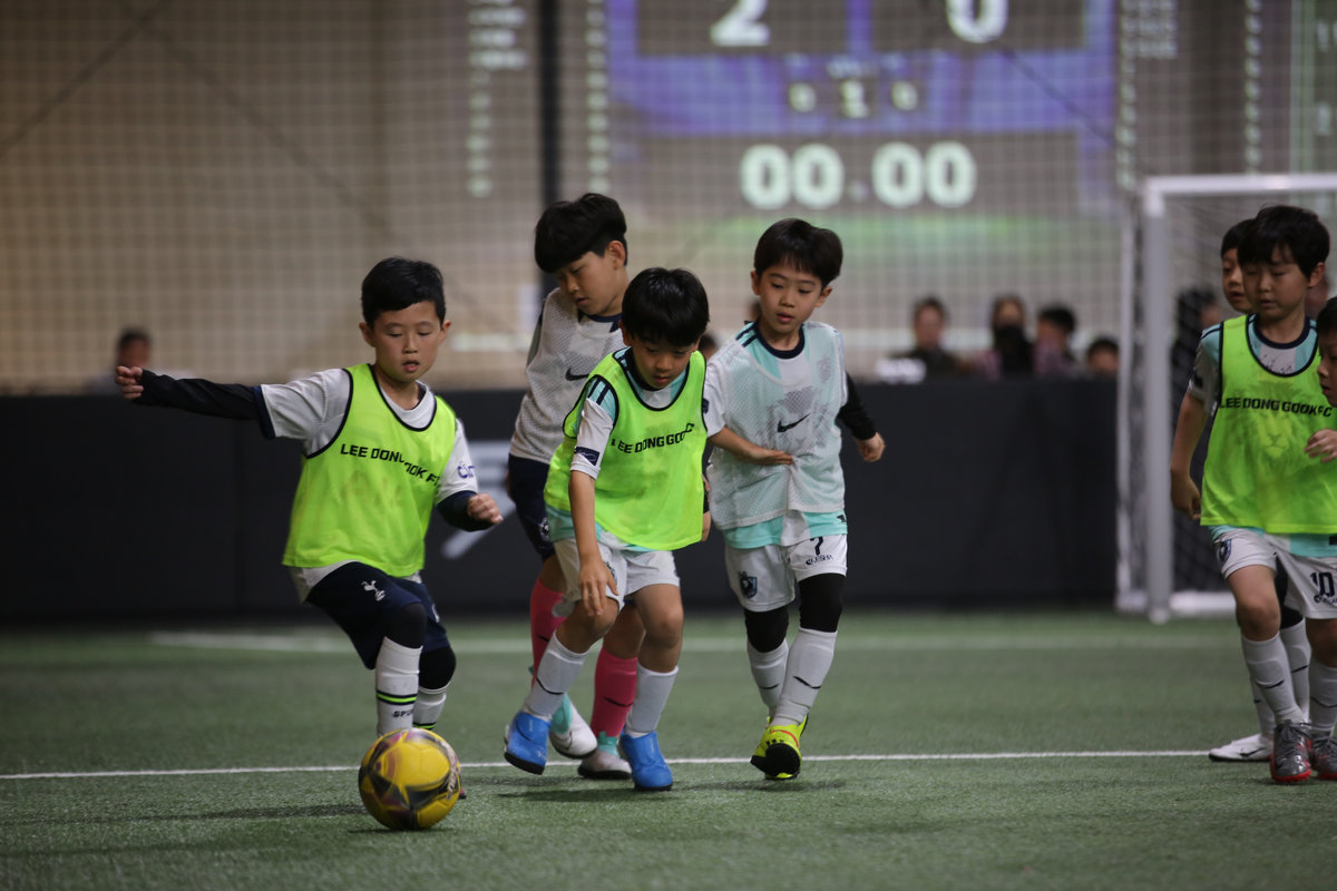 이동국 FC 아이들의 축구 수업 현장